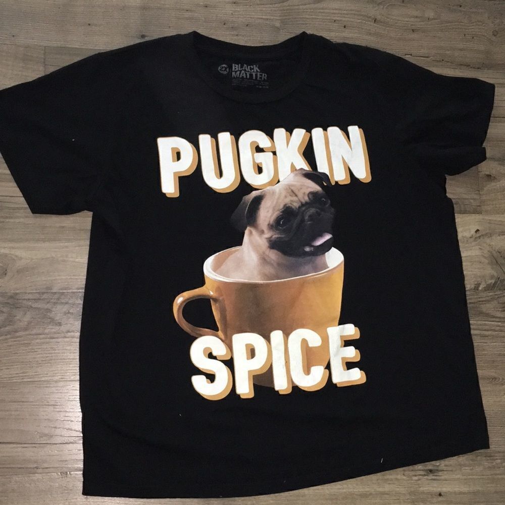 Pug Pugkin Pumpkin Soice Latte Dog coffee mug T